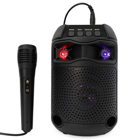 Portable Karaoke Bluetooth Speaker with Wired Microphone GLS-5001