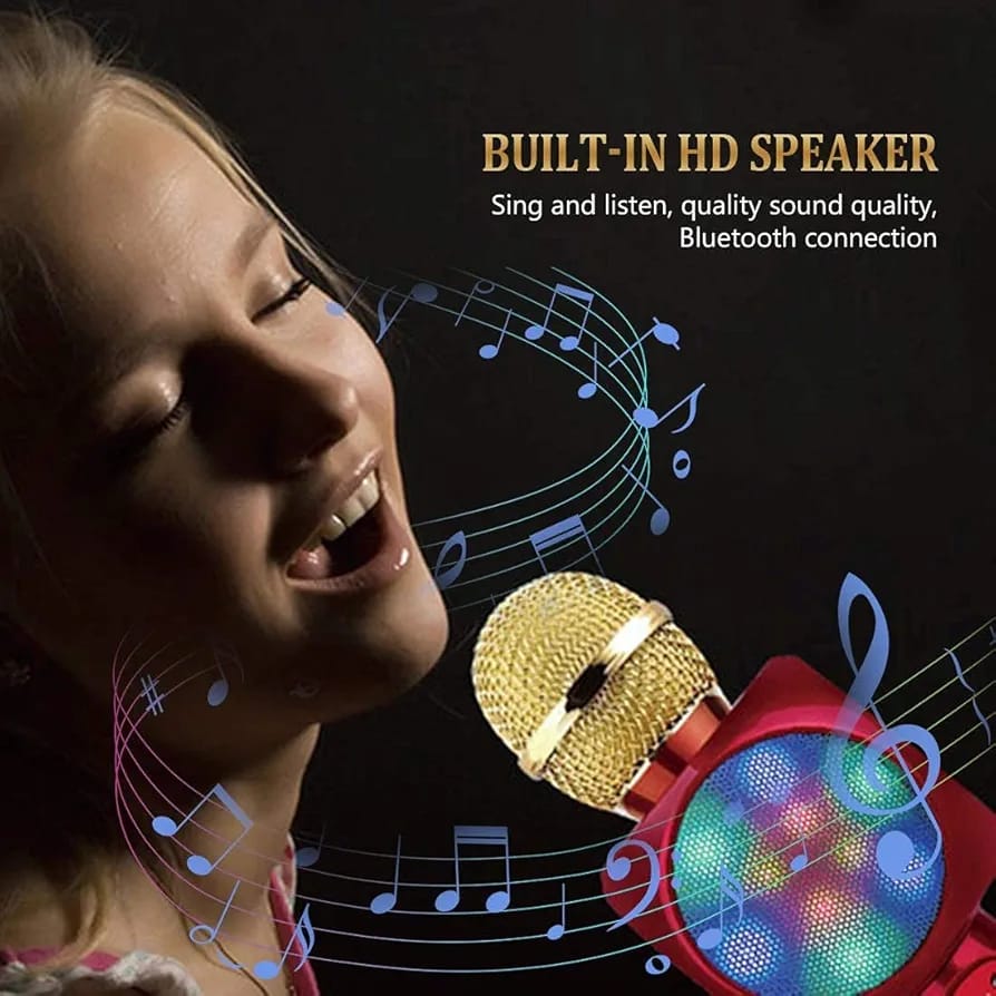 Wireless LED Bluetooth Microphone WS-1816