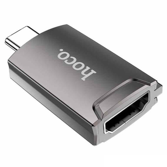 Hoco Type-C Male To HDMI Female Adapter, Support 4k 30Hz UA19