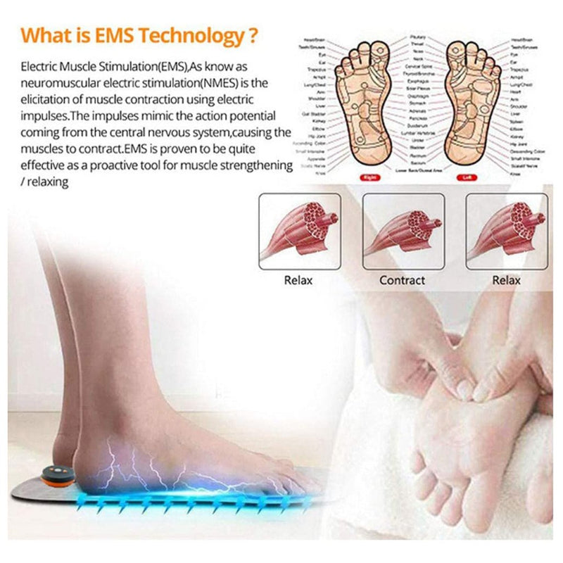 Electrical Muscle Stimulation(EMS) Portable Foot Massager