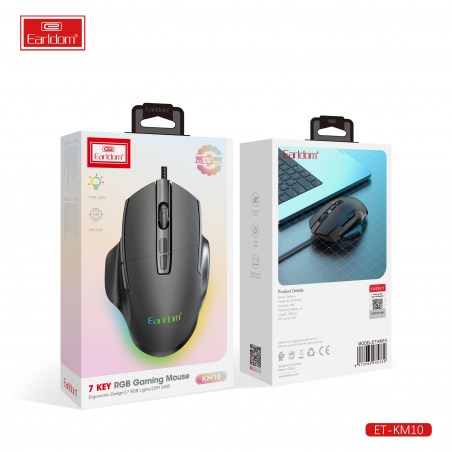 Earldom 7-KEY RGB Gaming Mouse ET-KM10