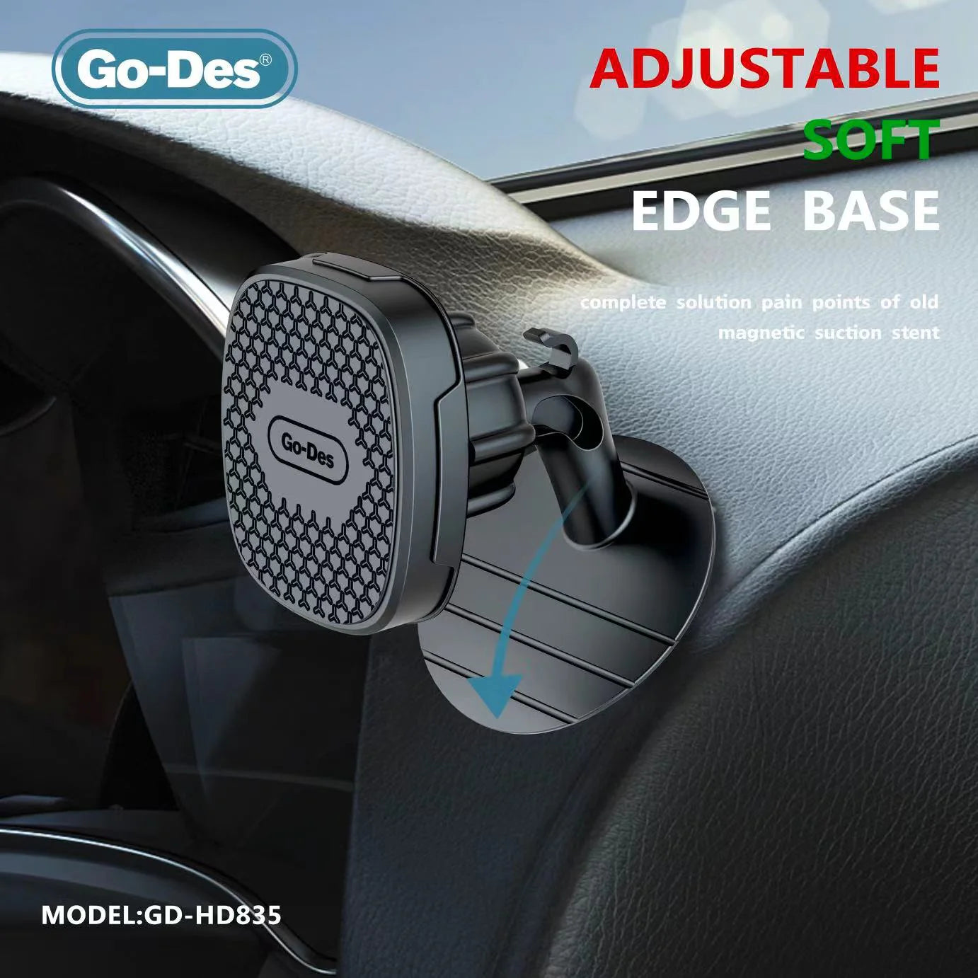 Go-Des GD-HD835 Magnetic Car Holder