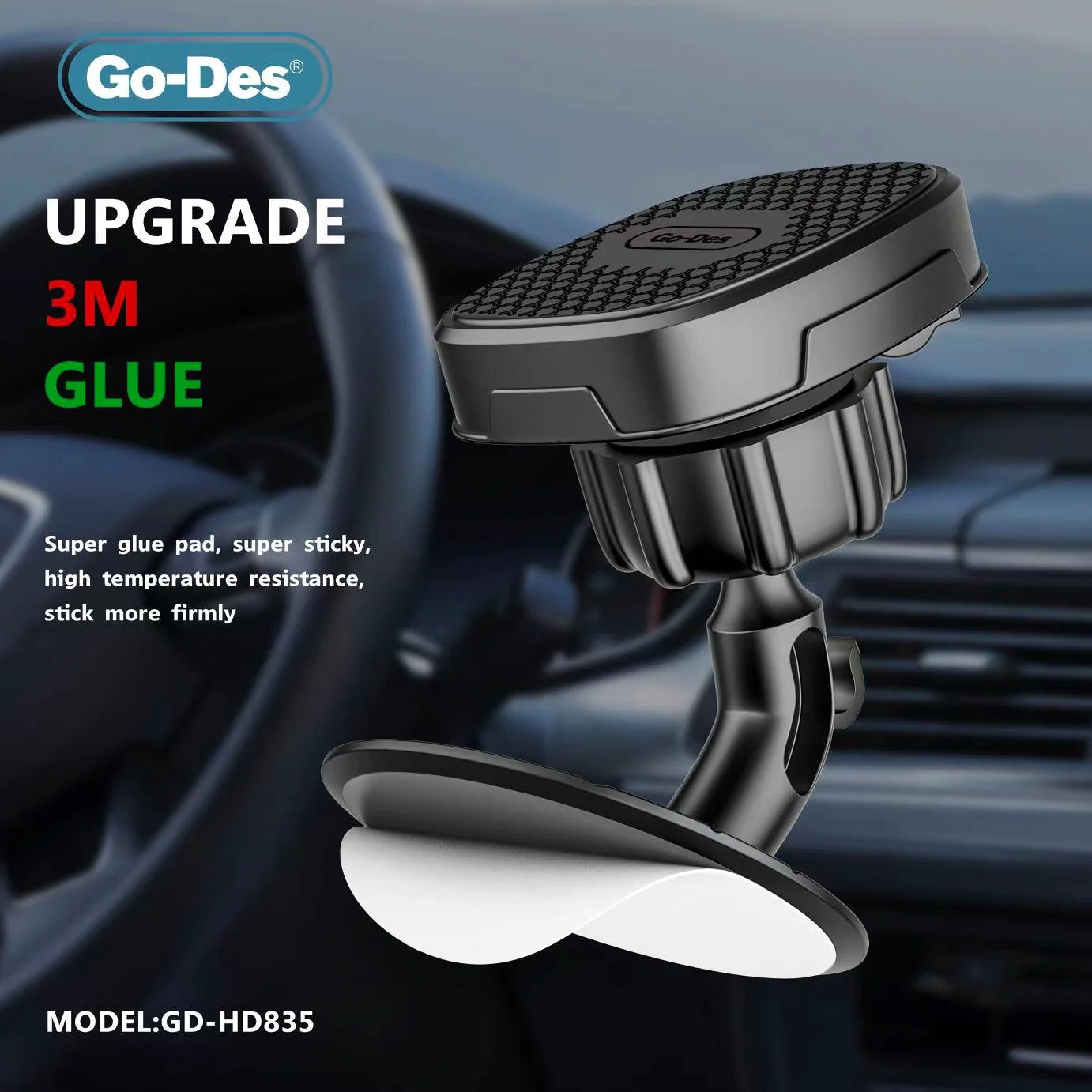 Go-Des GD-HD835 Magnetic Car Holder