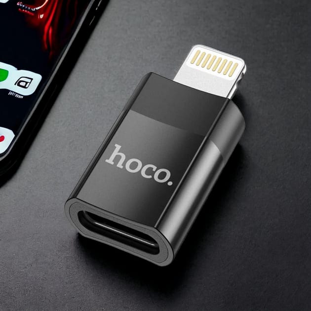 Hoco UA17 Lightning to USB-C Adapter