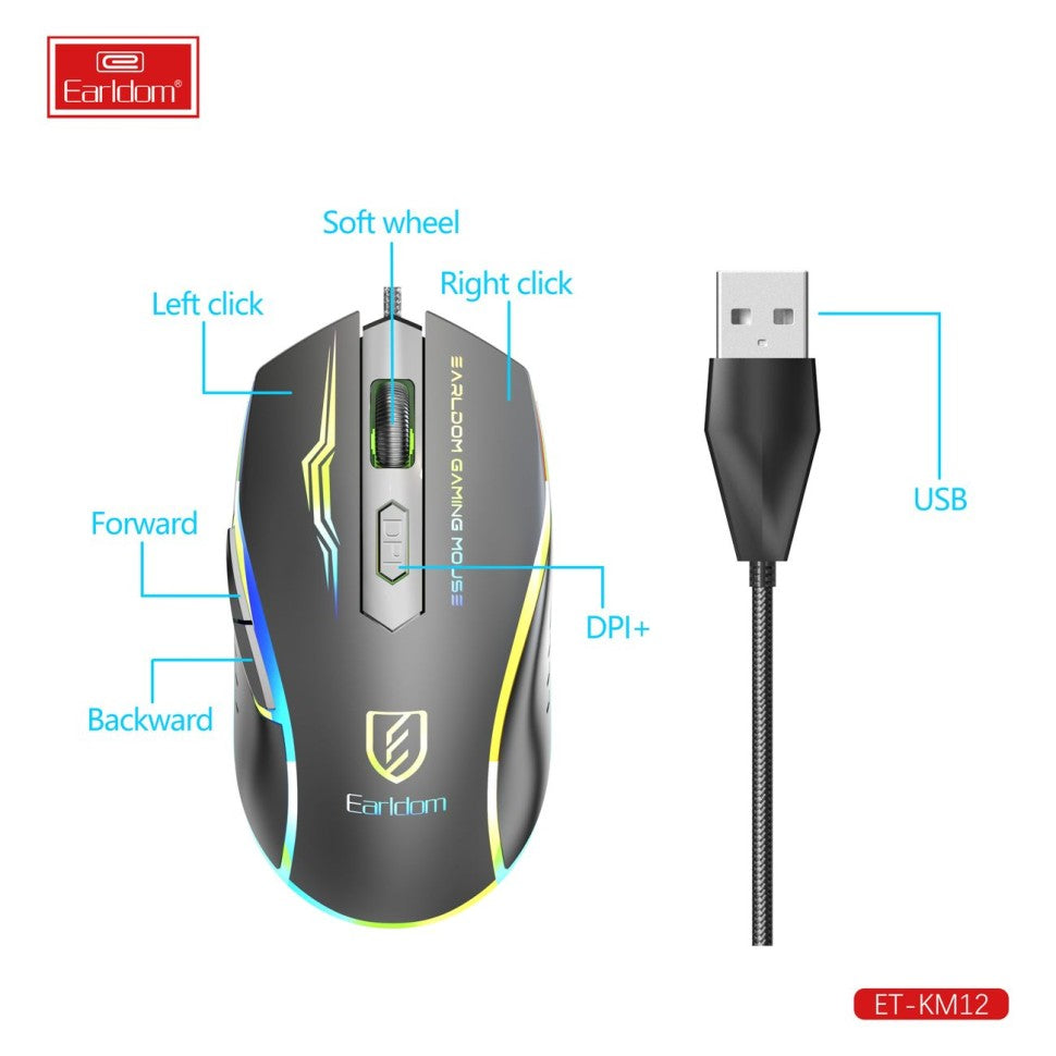 Earldom ET-KM12 Gaming Mouse