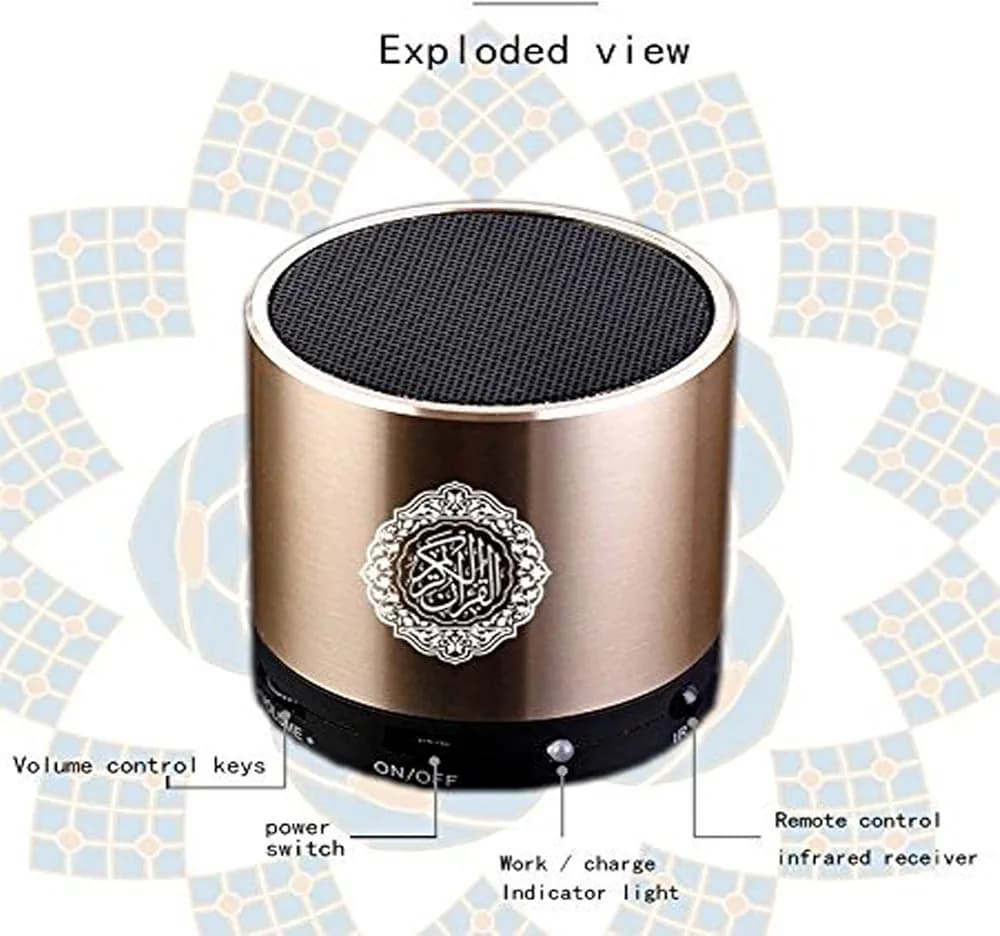 Portable Bluetooth Quran Speaker with remote SQ200