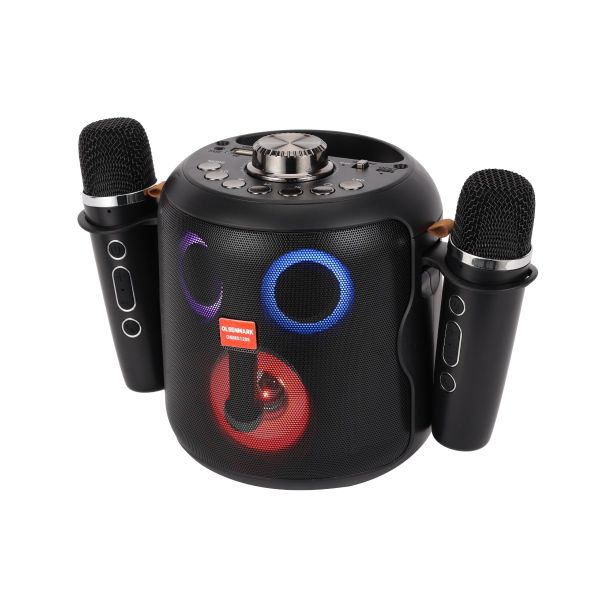 Karaoke Portable Bluetooth speaker with 2 Wireless Microphone WS-930