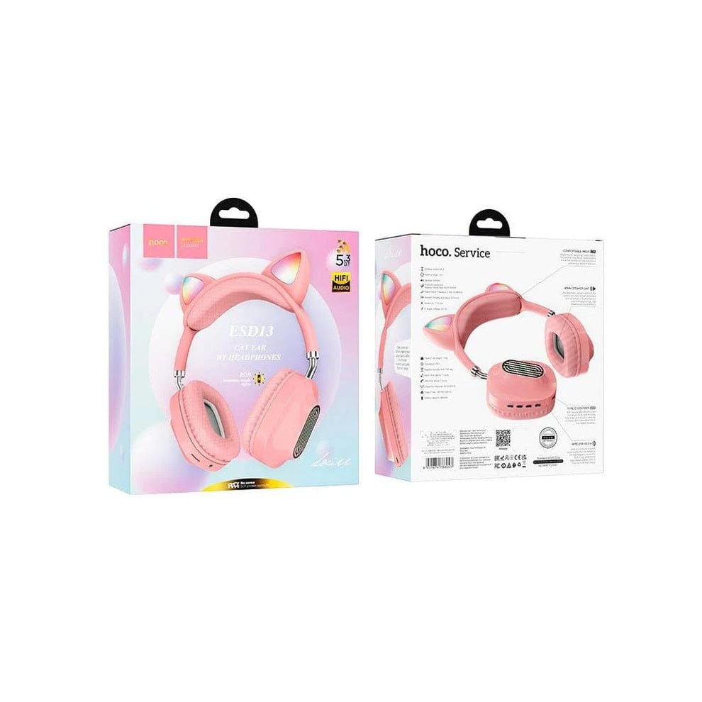 Hoco ESD13 Cat Ear Bluetooth Headphone