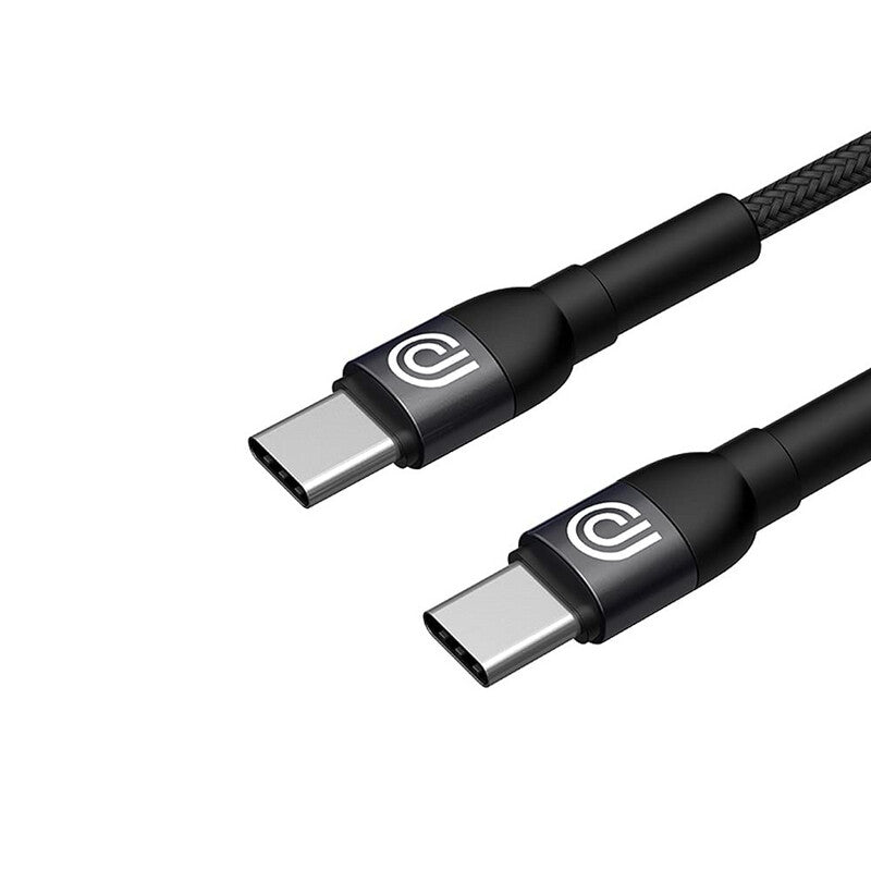 Phone Planet Braided Type C to Type C Fast Charging Cable 60W 1.2M