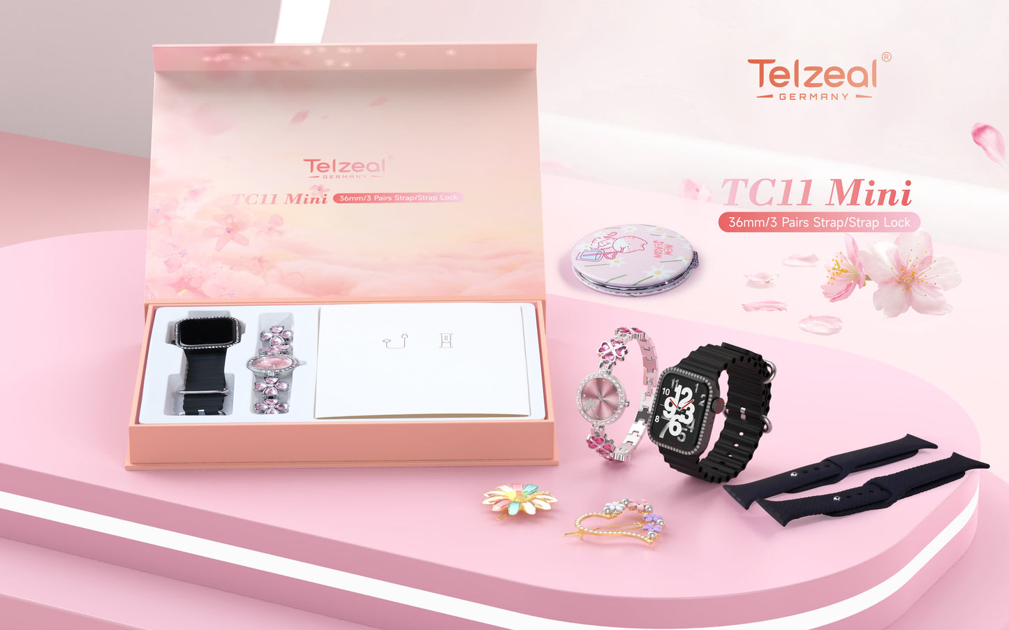 Telzeal TC11 Mini Smartwatch