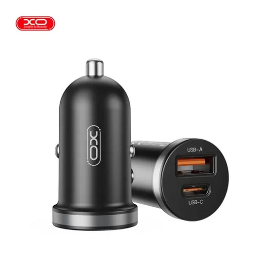 XO CC56 30W USB A + Type-C Car Charger