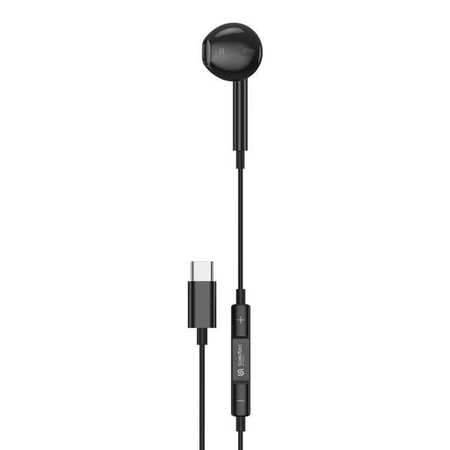 Porodo Soundtec Mono Earphone with Type-C Connector and 3-Button Controls