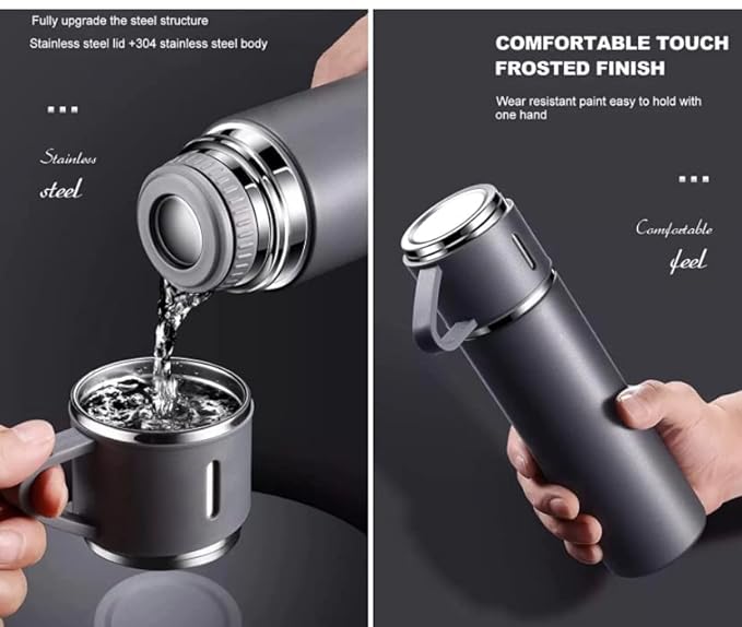 Double Wall Stainless Steel Thermo 500ml Vacuum Insulated Bottle Water Flask