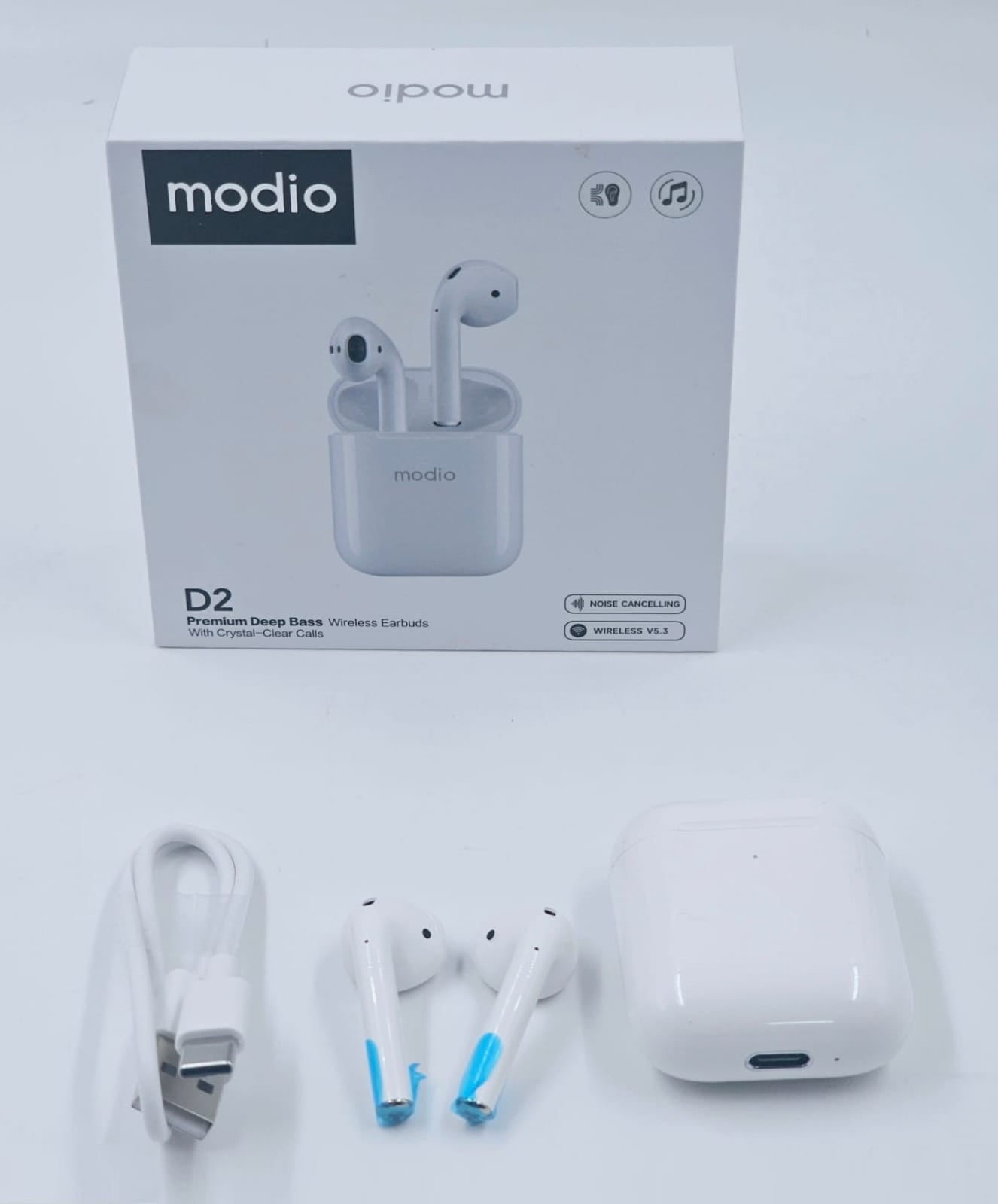 Modio Wireless Earbuds D2