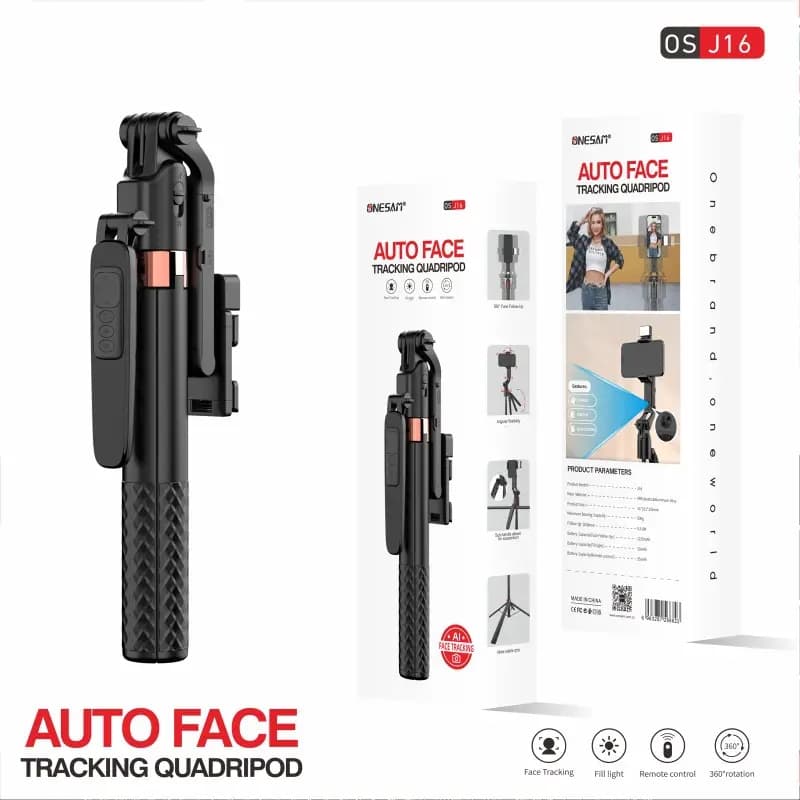 Onesam Selfie stick Auto face tracking Quadripod OS-J16