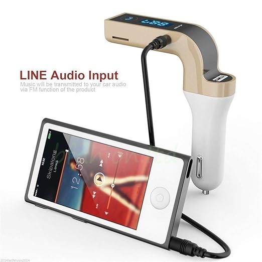 Car Bluetooth FM Transmitter CARG7