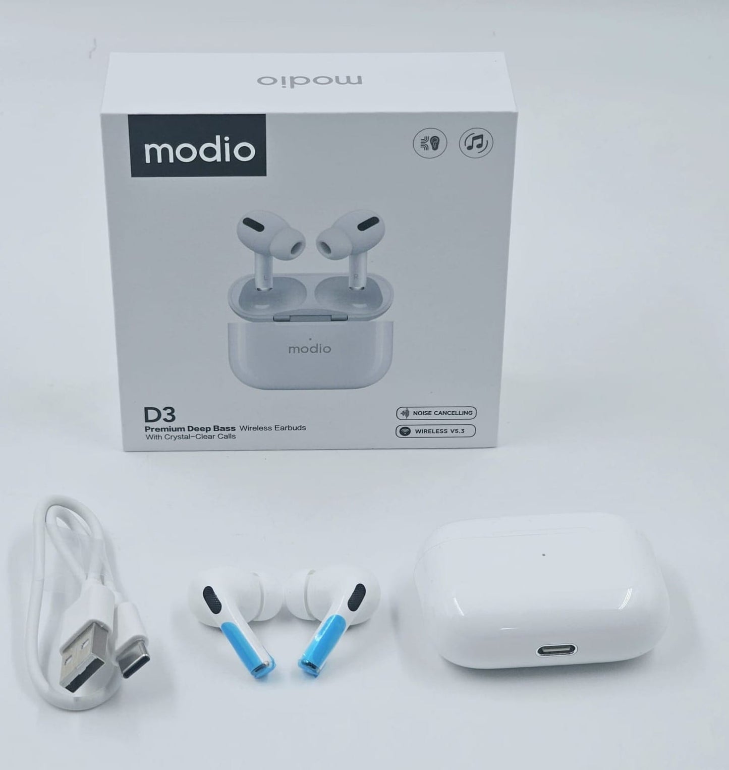 Modio Wireless Earbuds D3