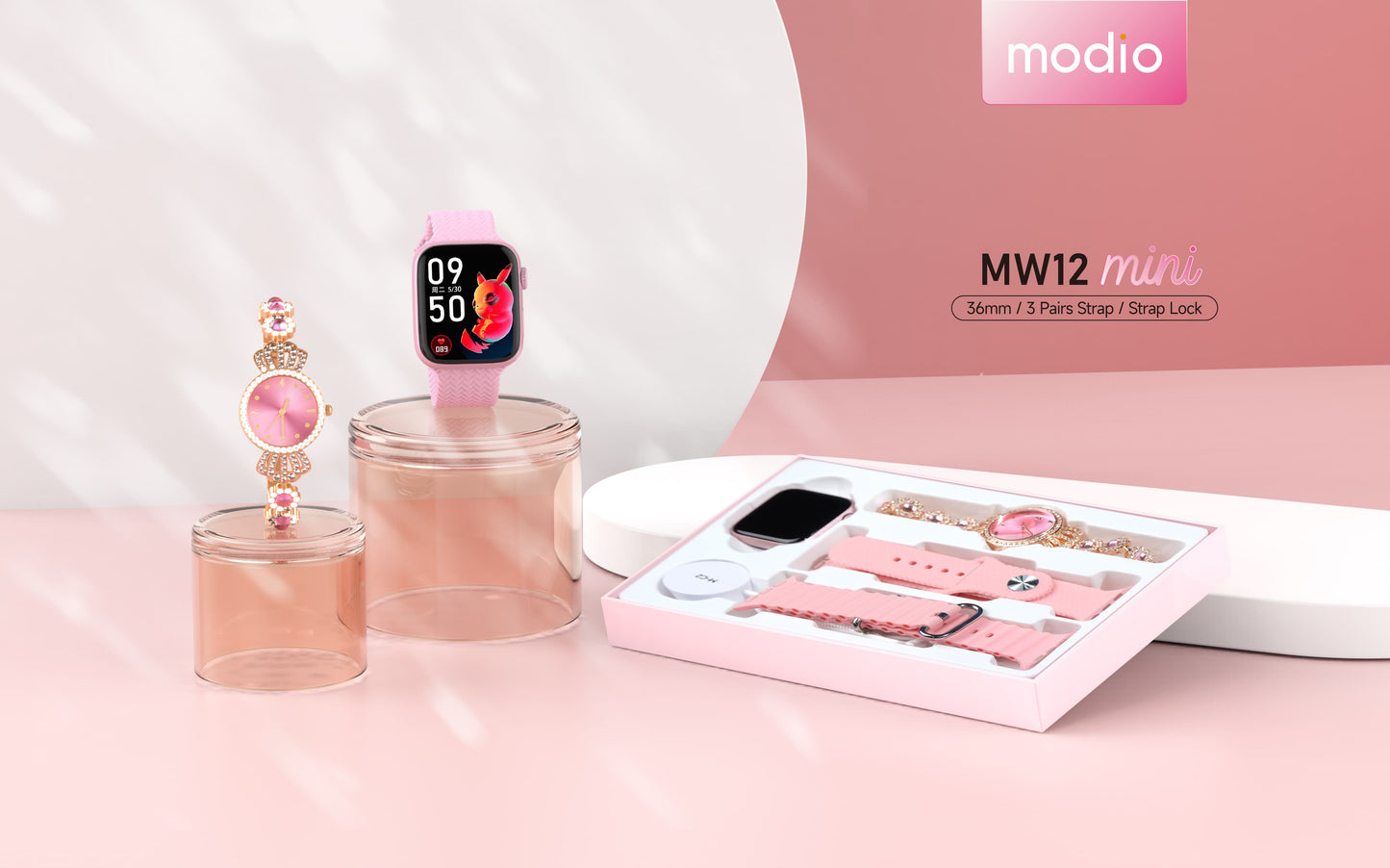 Modio MW12 Mini Smart Watch