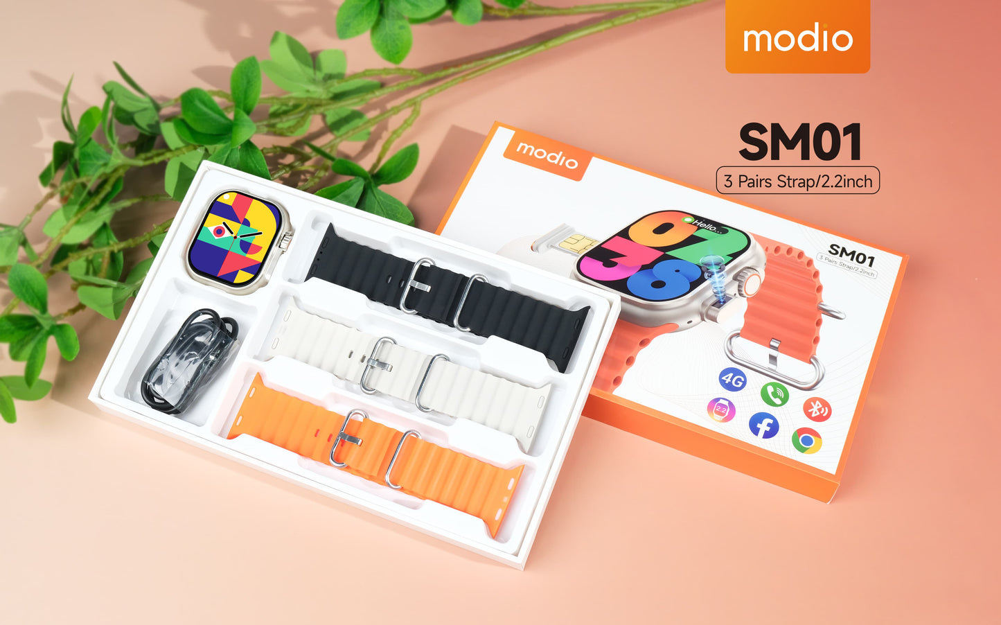 Modio 4G Smartwatch SM01