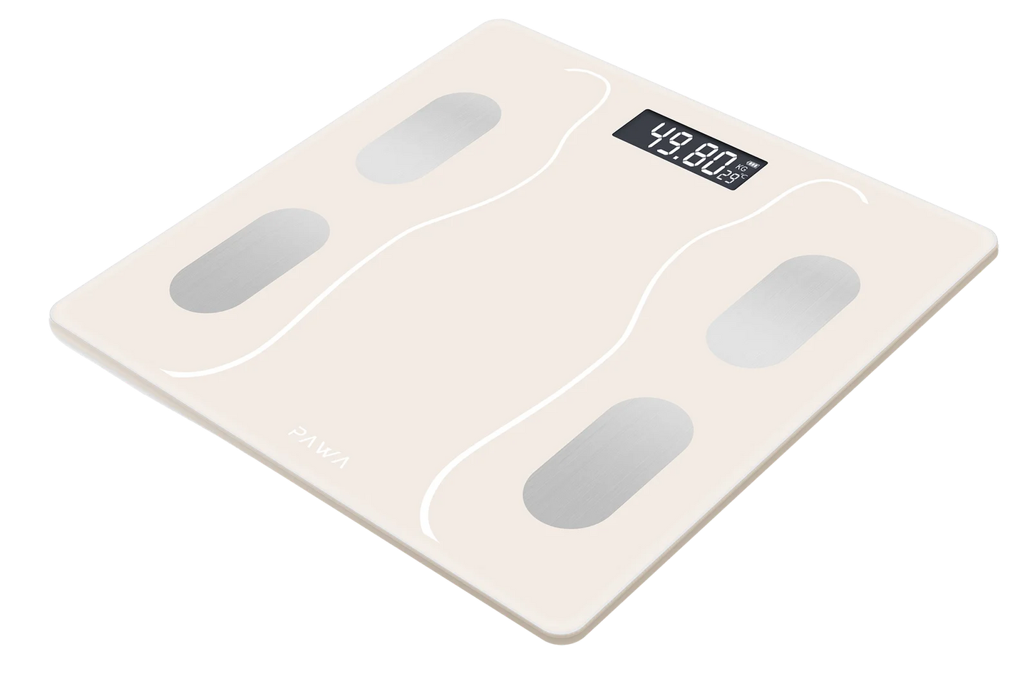 Pawa Smart Body Scale with Body Analysis App - Beige