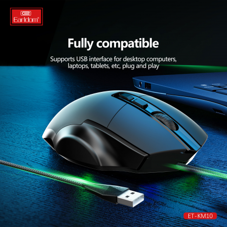 Earldom 7-KEY RGB Gaming Mouse ET-KM10