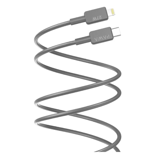 Pawa El-Claro Series Premium Braided 27W USB-C to Lightning Cable 2M