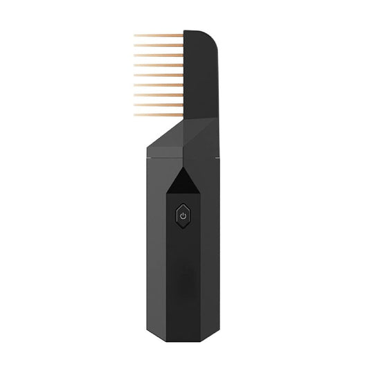 Bukhoor Burner 2-in-1 Hair Comb Design Black Box