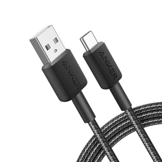 Anker 322 USB-A to USB-C Cable Braided 1.8m/6ft