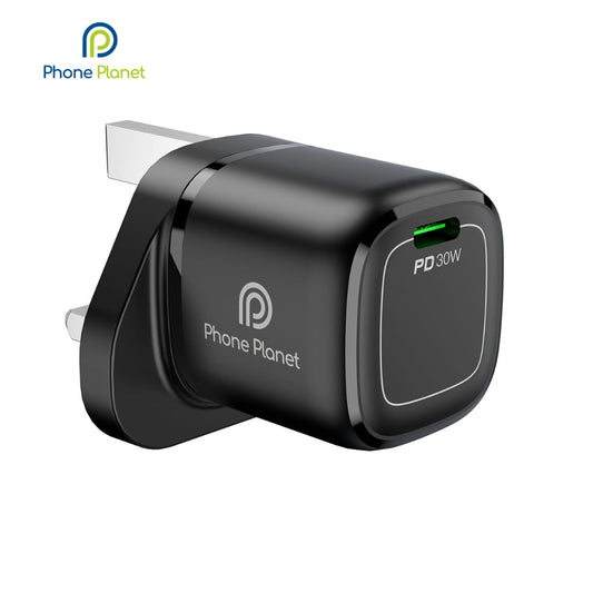 Phone Planet-PP-30W GaN-UK -USB-C PD Wall Charger