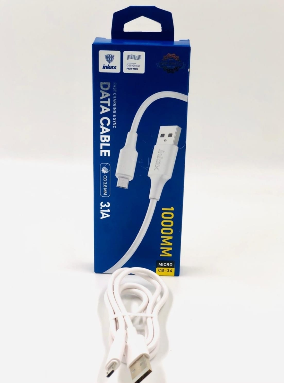 Inkax CB-34 USB to Micro Cable 1M