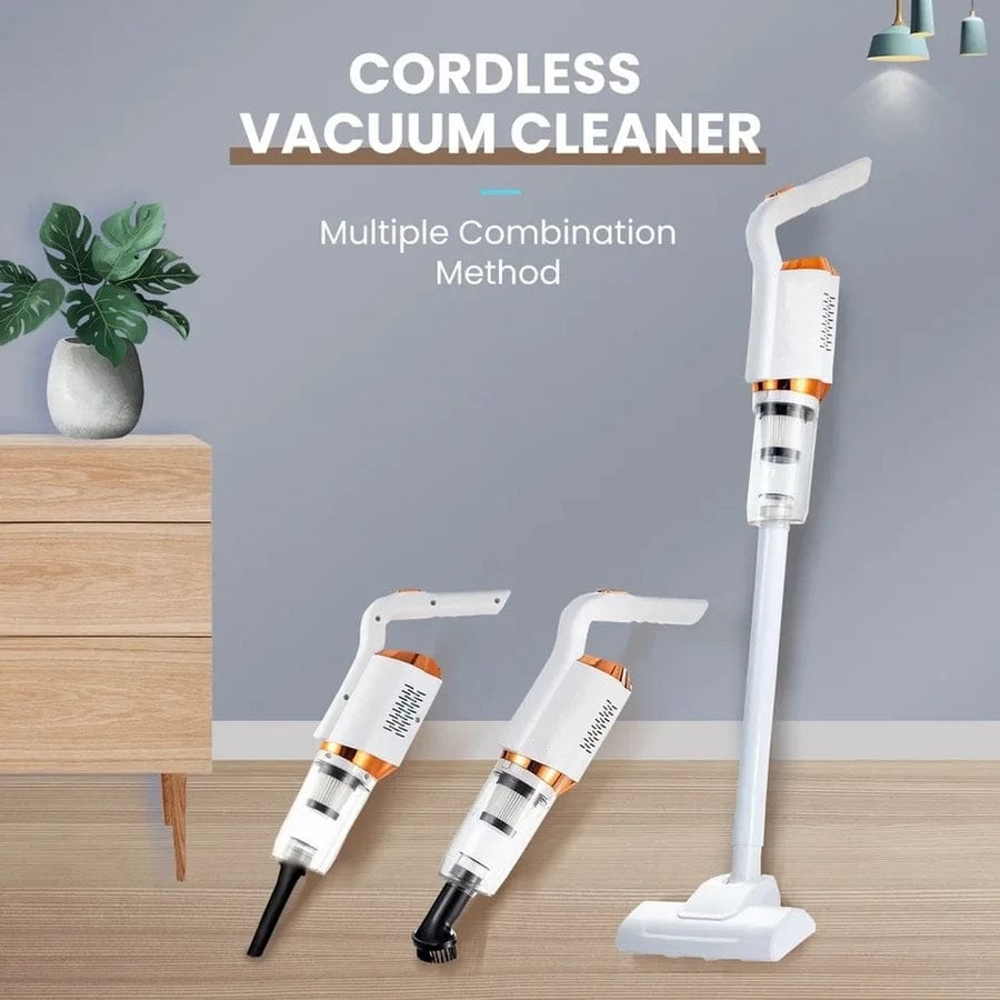 Cordless 120W Wireless Rechargeable Portable Car Home Vacuum Cleaner