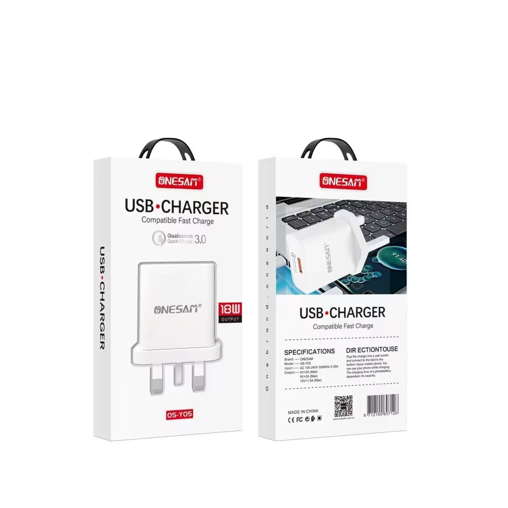 Onesam Quick Charge 18W Power Adapter OS-Y05