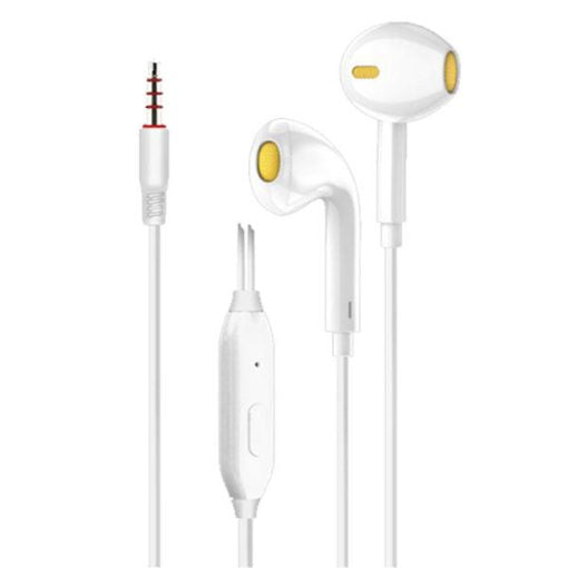 Kin Earphone Stereo Super Bass with Mic Handsfree K802 – Bobyan Gold ...