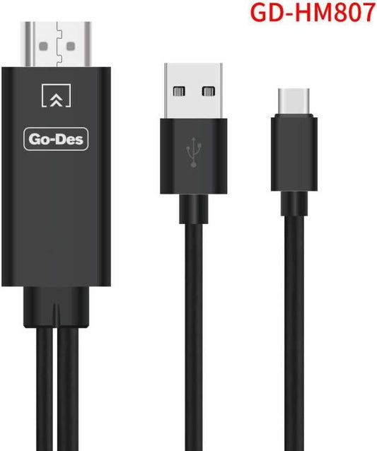 Go-Des GD-HM807 Type-C HDMI Cable