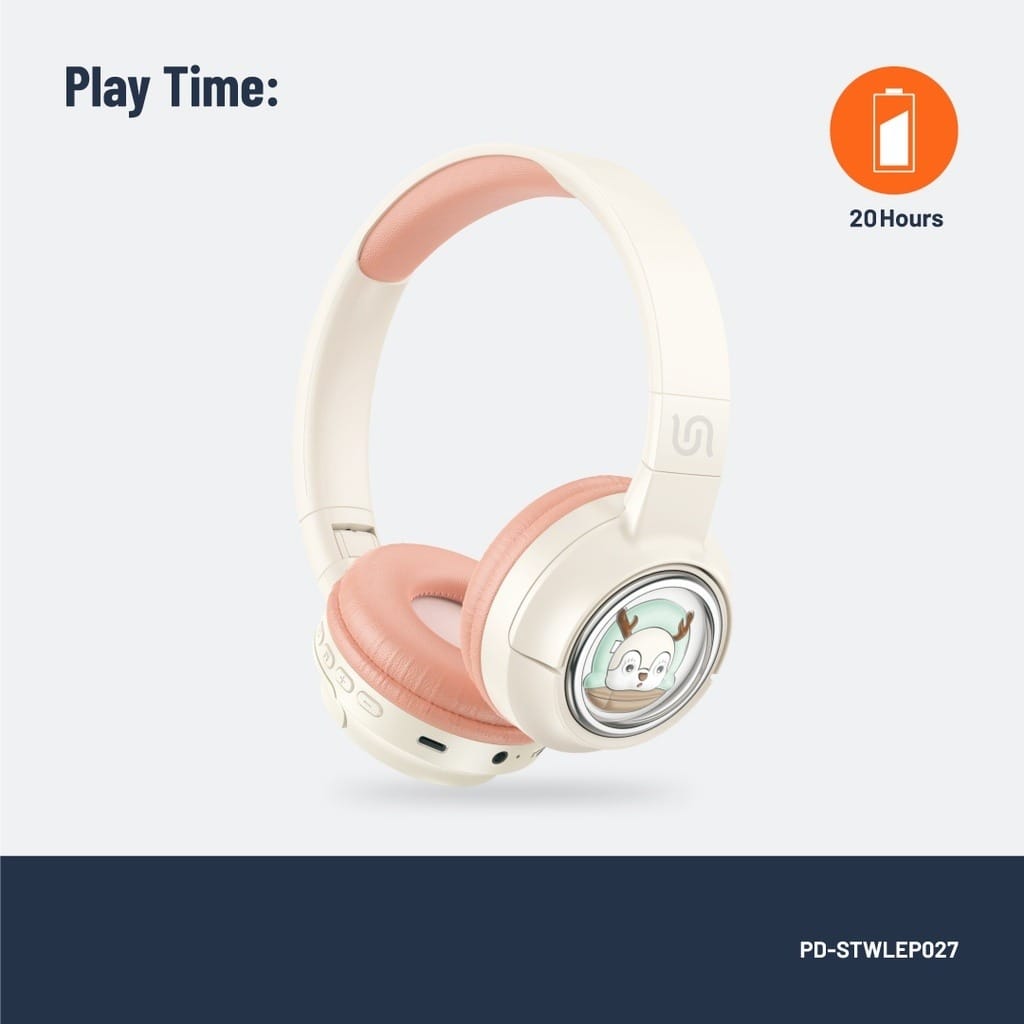 Porodo Soundtec Moose Wireless Kids Headphone