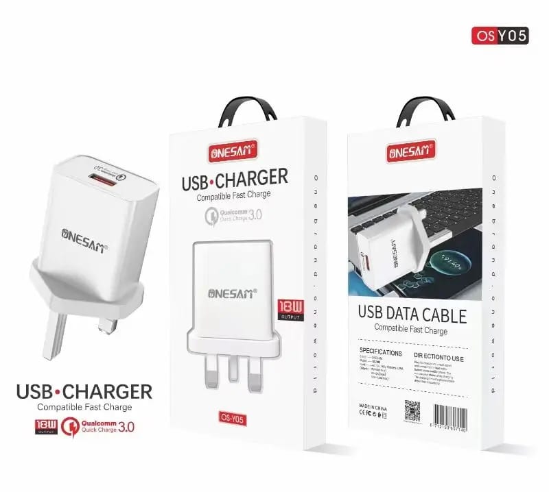 Onesam Quick Charge 18W Power Adapter OS-Y05