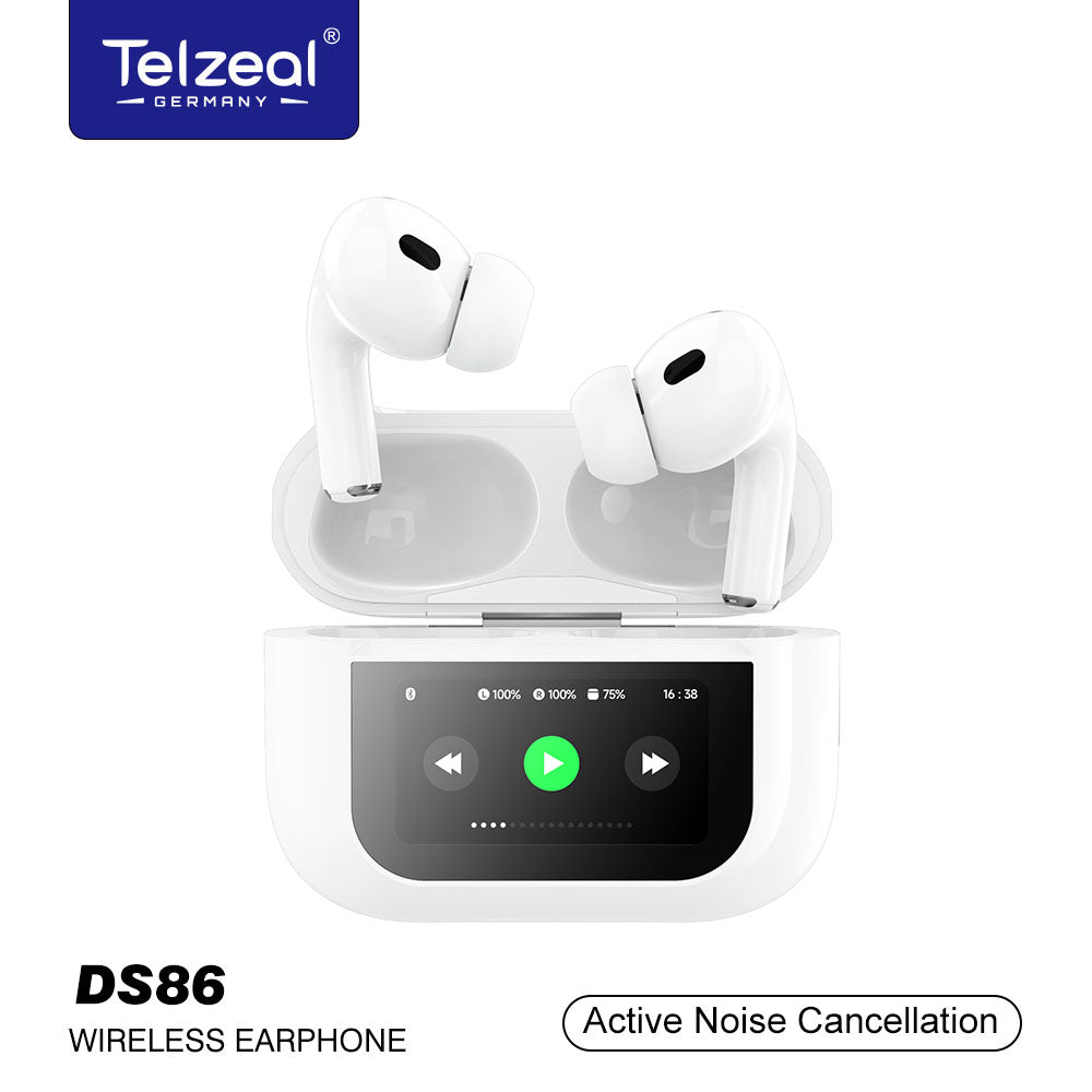 Telzeal DS86 Active Noise Cancellation Wireless Earbuds