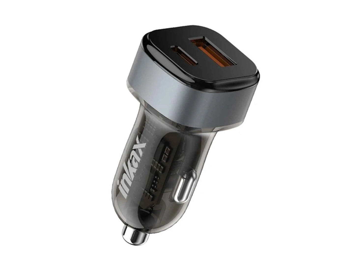 Inkax 43W Car Charger- Black