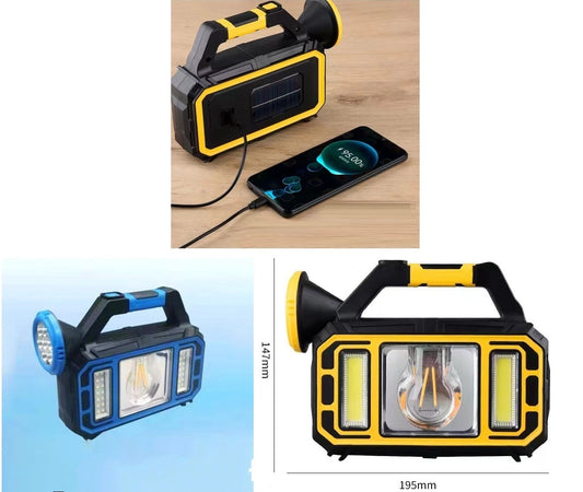 Solar Multilight Source Portable Lamp