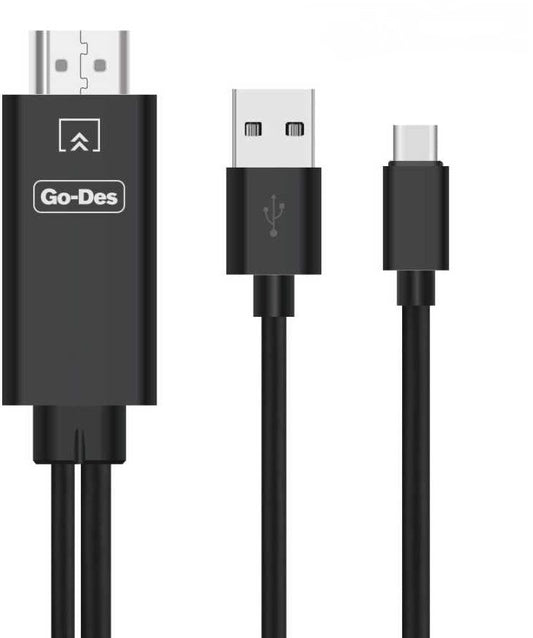 Go-Des GD-HM817 Type-C HDMI Cable