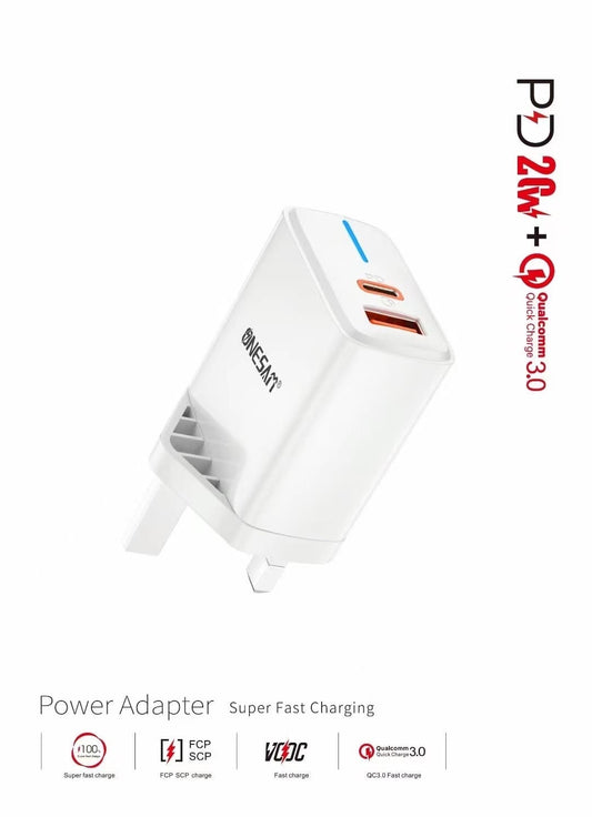 Onesam 20W Power Adapter Super Fast Charging OS-Y06