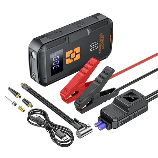 Hoco 2-in-1 Portable Smart Jump Starter & Air Pump QS2