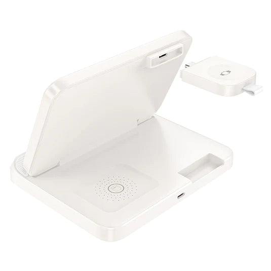 Hoco 3-in-1 Wireless Charging Foldable Desktop Stand CQ7