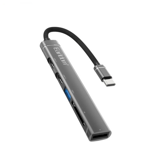 Earldom ET-HUB21 5-in-1 USB Type-C HUB