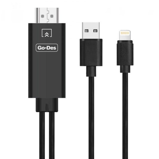 Go-Des GD-HM806 Lightning To HDMI Converter Cable