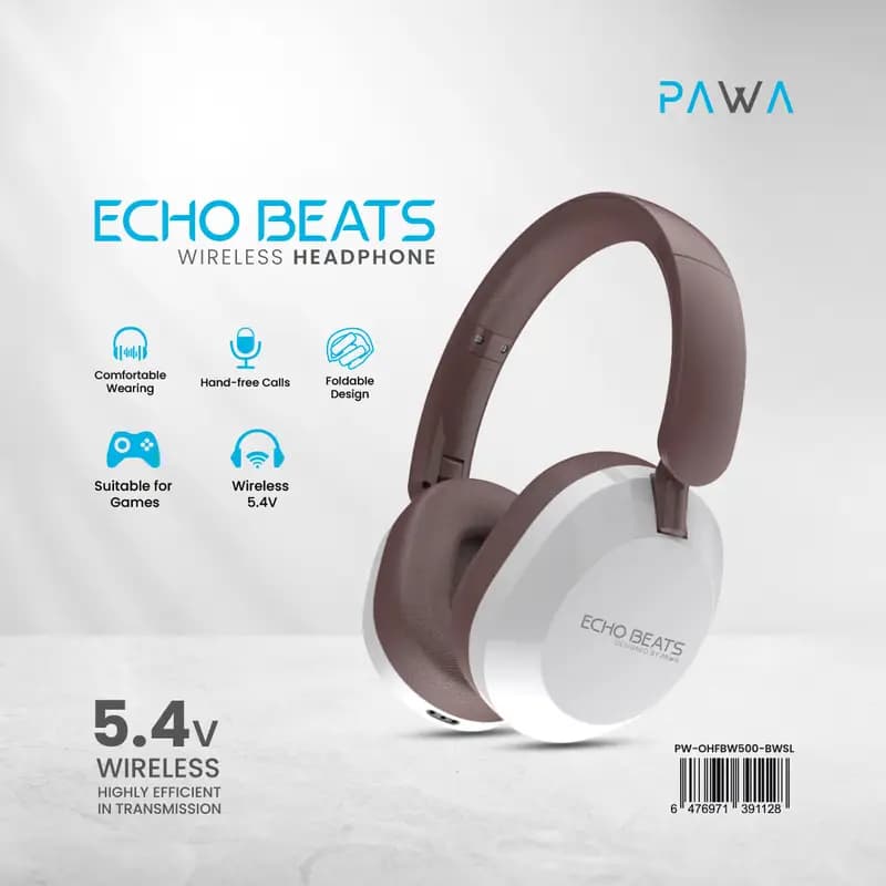 Pawa Echo Beats Wireless Headphone