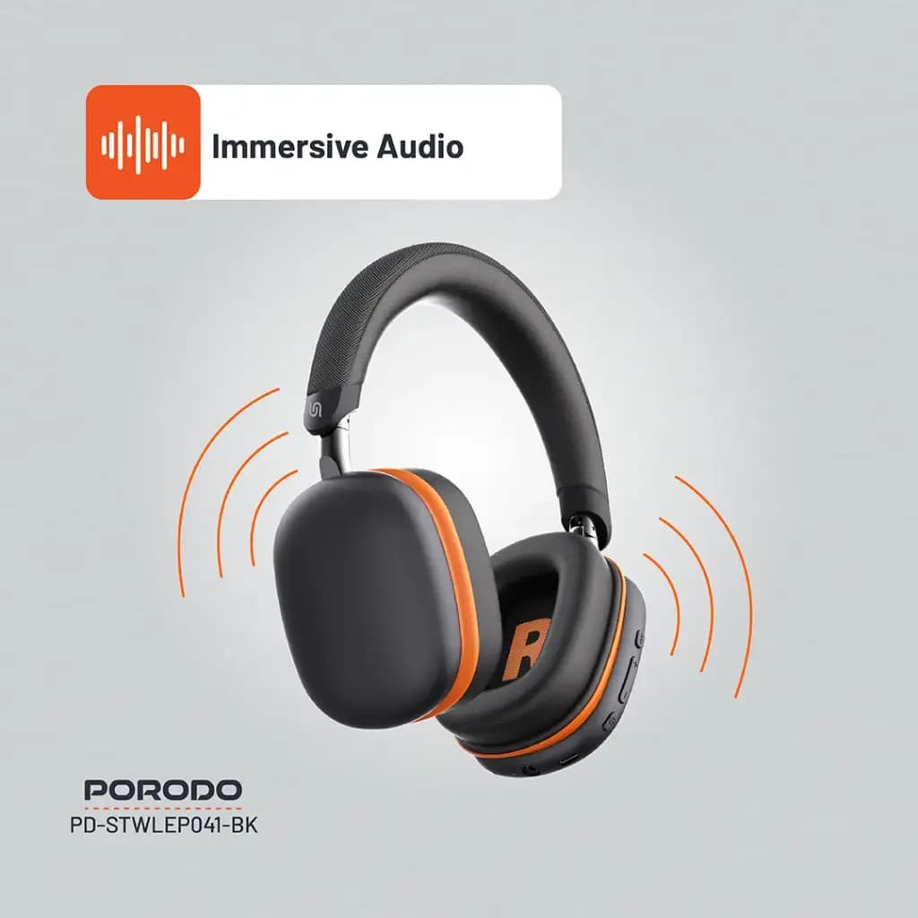 Porodo Soundtec Vibe Wireless Headphone