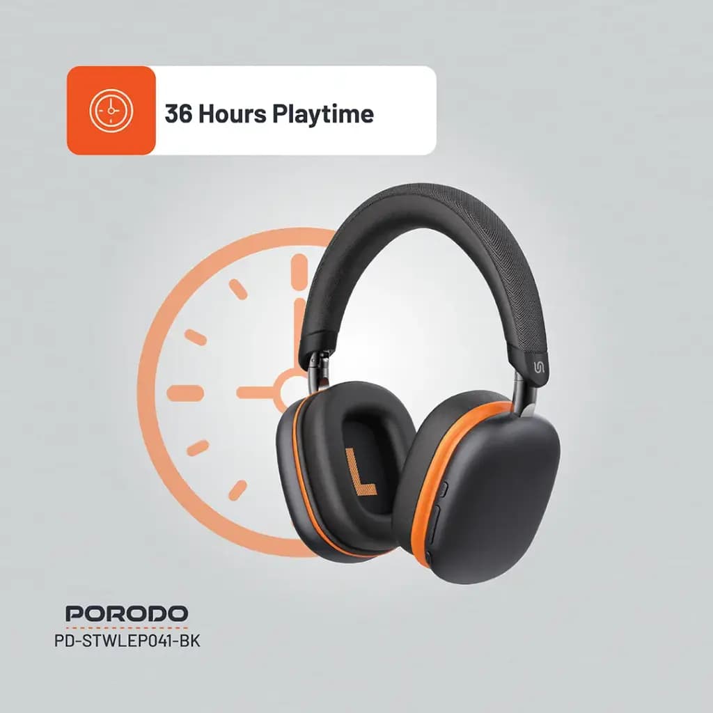 Porodo Soundtec Vibe Wireless Headphone