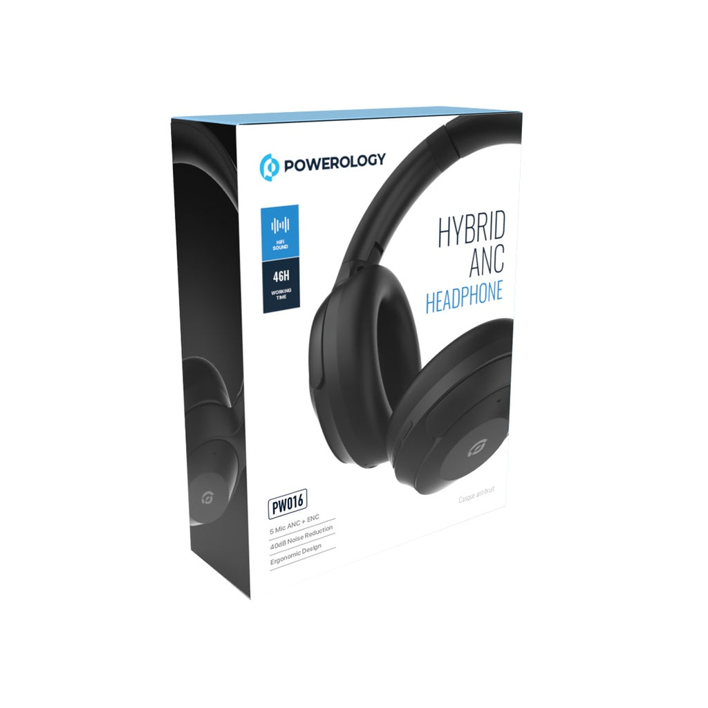 Powerology Hybrid ANC Headphone