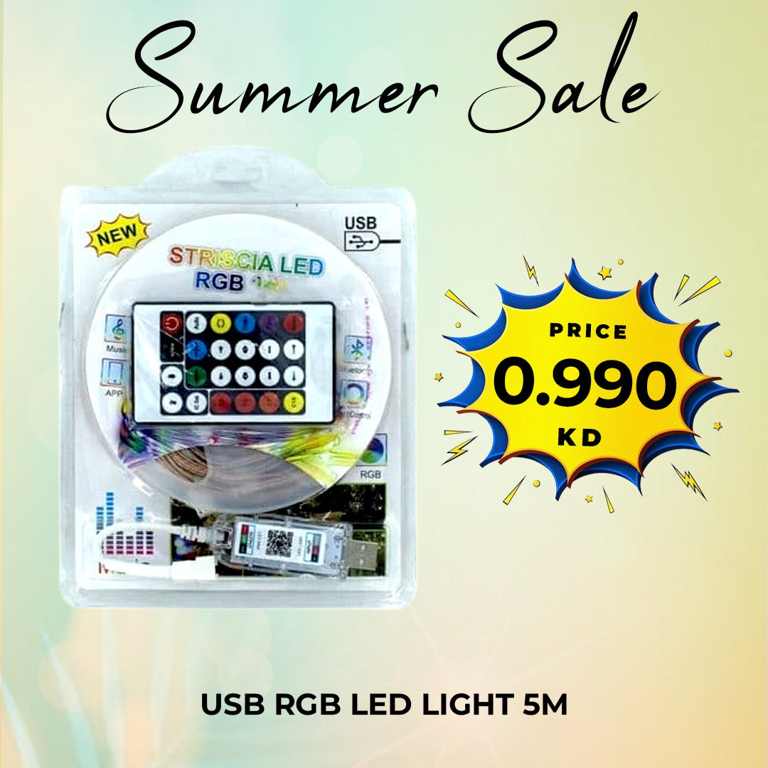 USB RGB LED Light 5M